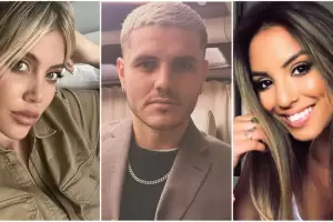 Mauro Icardi volvi� a escribirle a la modelo Cande Lecce mientras cenaba con Wanda Nara: �Me fallaste�