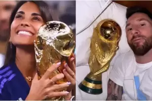 Extraitis: el posteo de Antonela Roccuzzo para recordar el Mundial de Qatar