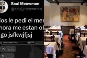 Consult por el men para un delivery y recibi una inquietante respuesta: "Me estn obligando a pedir algo"