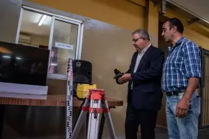 Jalil dej inauguradas las obras de refaccin de la Escuela de Minera