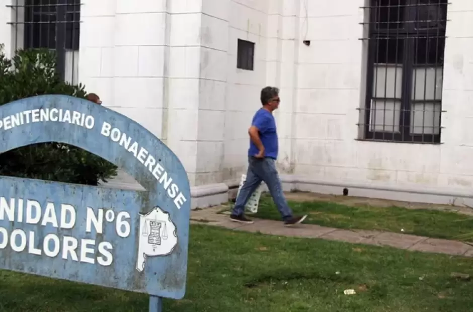 La Unidad N6 de Dolores, donde se encuentran encarcelados los acusados (Ezequie