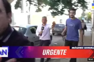 La madre y el to del rugbier Mximo Thomsen atacaron a un camargrafo por la espalda