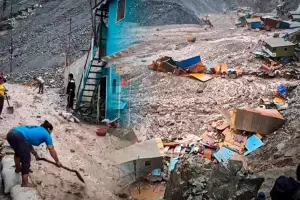 Per: Murieron 40 personas por un desprendimiento de tierra