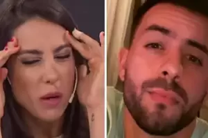 Cinthia Fernndez cont que Matas Defederico le rob y por eso no lo deja ingresar a su casa