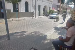 Acevedo levant la huelga frente a la Corte de Justicia