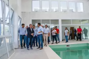 Jalil realiz una visita de obra del predio de Casa Activa