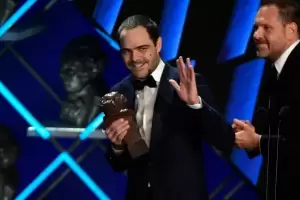 Los nervios de Peter Lanzani tras recibir el Premio Goya 2023 por "Argentina, 1985": "Es un gran honor"
