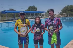 Seis capitalinos cosecharon el primer lugar en el Triatln Belicho
