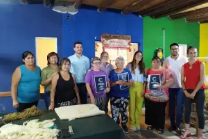 El Gobierno Provincial hace aporte millonario a cooperativa de mujeres en el interior