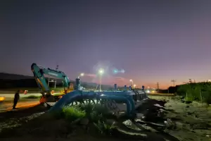 Acueducto Norte: "exitosa" prueba en el nudo de vlvulas