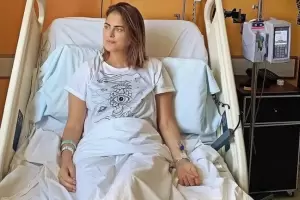 Silvina Luna se mostr en el hospital y comparti la buena noticia que recibi: "Empieza el camino del trasplante"