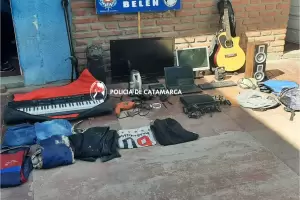 Recuperaron elementos robados y demoraron a un adolescente en el departamento Beln