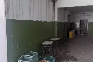 Nuevamente apuntan mal estado edilicio de la escuela N 182  "Luis Leopoldo Franco"