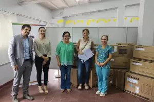 Entregaron equipamiento a centros de salud