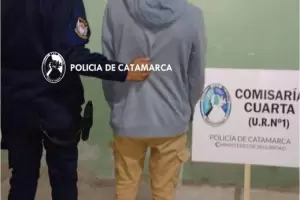 Joven ingres a una casa para robar y termin aprehendido