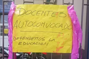 Docentes Autoconvocados confirmaron la marcha contra la Resolucin n 706