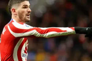 Rodrigo de Paul se lesion y se queda afuera del derbi ante el Real Madrid