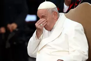 Un fuerte resfriado impidi� a Francisco leer sus discursos en las audiencias