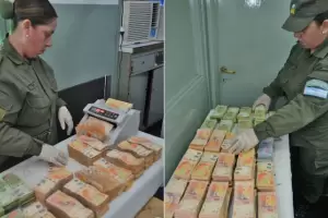 San Juan: Una mujer intent� viajar a Buenos Aires con 7 millones de pesos sin declarar