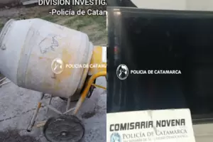 Recuperaron elementos robados en dos ilcitos y aprehendieron a un sospechoso