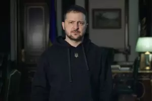 Zelensky difundi un sentido mensaje en el aniversario del conflicto