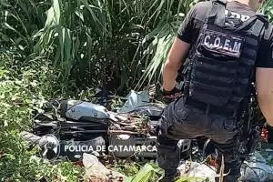 Le robaron la moto y la dejaron abandonada