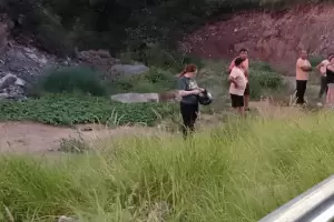 Una nia que se haba ausentado de su domicilio fue encontrada en la Quebrada de Moreira