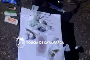 Secuestraron droga en el sector oeste de la Capital