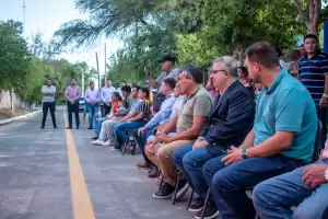 Inauguraron obras de pavimentacin en Baado de Ovanta y Tapso