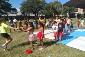 Culmin la colonia de verano de la Escuela Hogar "Fray Mamerto Esqui"
