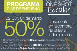 Nuevo One Shot Escolar: la fecha ser del 2 al 4 de Marzo