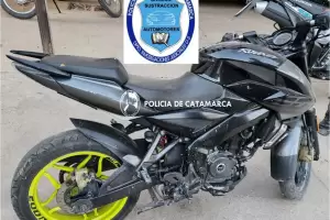 Confirman adulteraciones en una moto secuestrada en Recreo