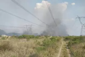 Un incendio en la red elctrica oblig a sacar de funcionamiento Atucha I y Central Puerto