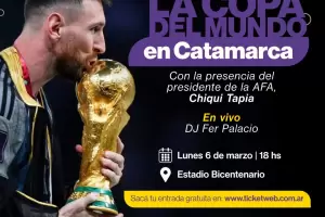 Ante la gran demanda, la Copa del Mundo ir al Estadio y se habilitarn 8.000 entradas