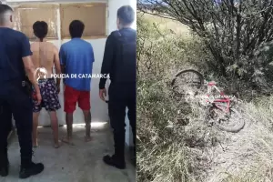 Entraron a un domicilio para robar una bicicleta y fueron sorprendidos infraganti