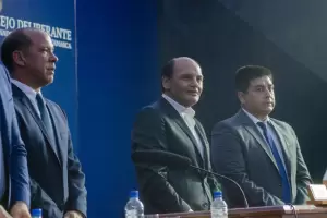 Gustavo Saadi lanz su candidatura: "Si hay que pelear la reeleccin, lo haremos"