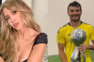 Guillermina Valds fue sorprendida saliendo con Javier Garca, el arquero de Boca