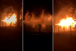 Mapuches destruyeron una capilla de la Araucana chilena un nuevo ataque incendiario