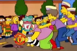 Estallaron los memes por la paliza del Liverpool al Manchester United: Garnacho fue uno de los apuntados