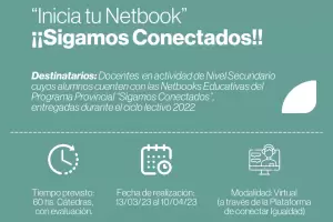 Inscripciones abiertas para la capacitacin Inicia tu Netbook - Sigamos Conectados