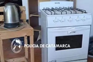 Recuperan elementos sustrados de una vivienda en Valle Chico