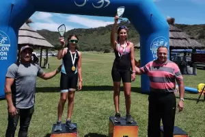Ipizca fue escenario natural de una nueva fecha del Triatln provincial