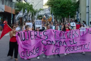 Mujeres marcharon en el centro capitalino por el Da Internacional de la Mujer