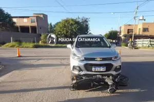 Menores lesionados en un accidente vial en Santa Mar�a