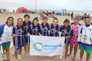 El deporte adaptado dio la primera medalla a Catamarca en los Juegos Evita de Playa