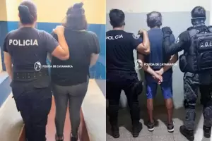 Una pareja de motochorros termin tras las rejas, luego de pegarle y robarle a una mujer