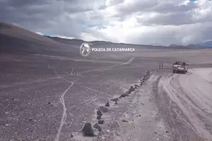 Turistas riojanos y tucumanos provocaron daos en el Campo de Piedra Pmez y en el Pissis