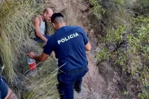 Rescataron a turista extraviado en el Cerro de la Virgen de Beln