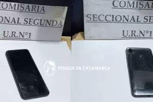 Aprehenden a un arrebatador y recuperan dos celulares