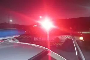 Se produjo un incendio en la Ruta Provincial N1